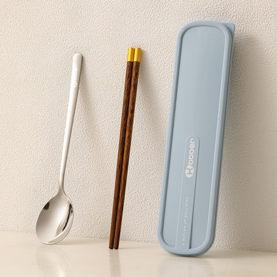 316不锈钢筷子勺子套装便携餐具