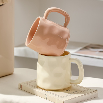 陶瓷马克杯高颜值情侣早餐咖啡杯