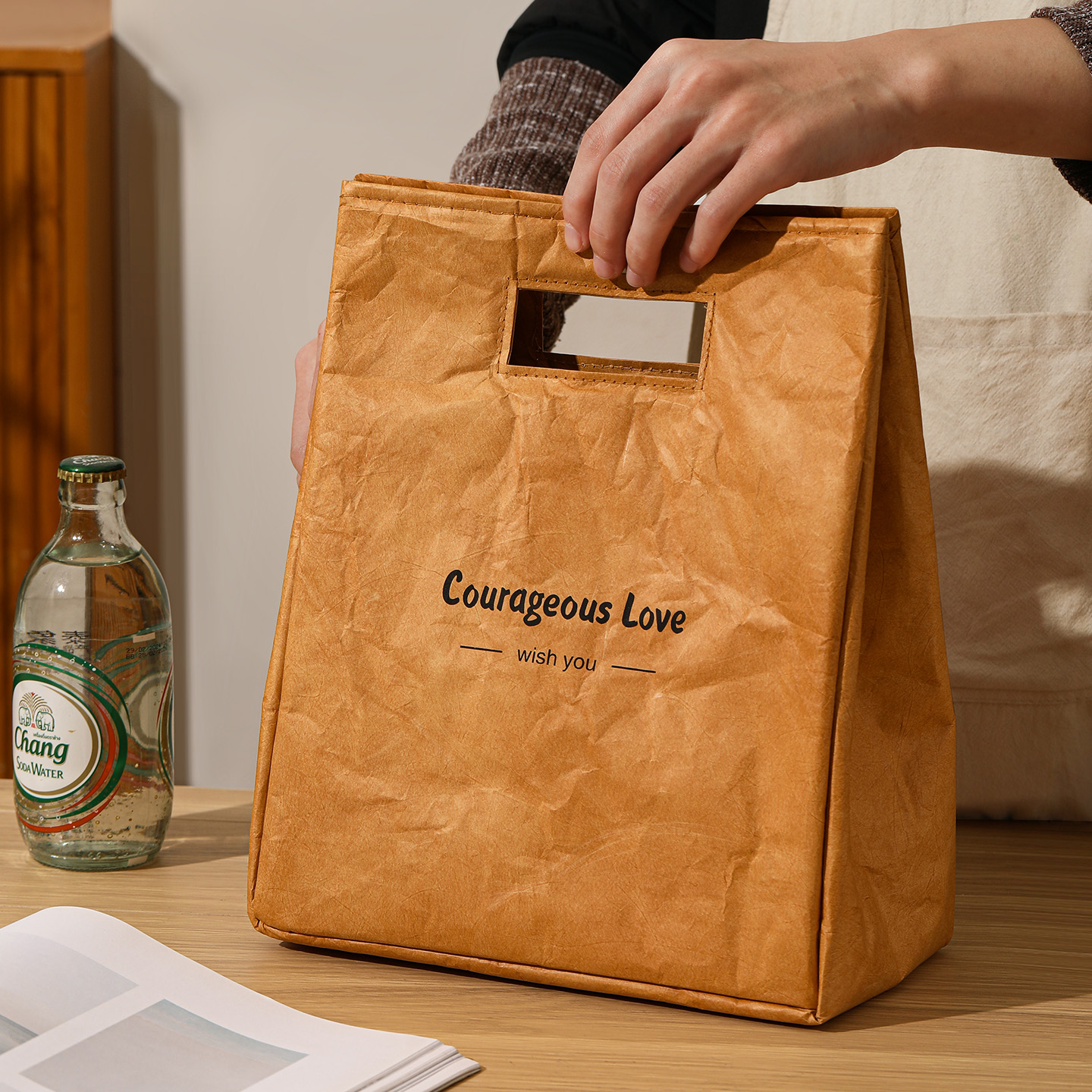 保温袋大容量便携饭盒铝箔手提袋