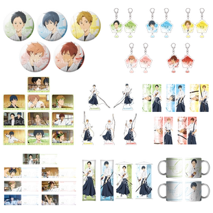 星河动漫 弦音 风舞高中弓道部 涟漪系列 冰箱贴相纸立牌镭射票