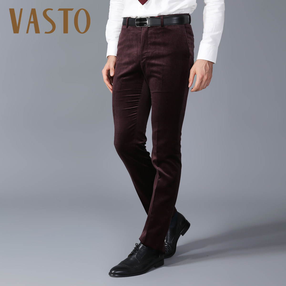 VASTO/华斯度长裤秋冬男暗套装西裤商务棉152102114【惠】在类目 男装, 西裤中 - 来自Buy2taobao.com提供专业的淘宝代购服务
