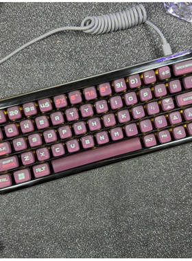 赛博朋克主题ASA高度渐变色键帽PBT热升华适配64/68/75/84/87/98