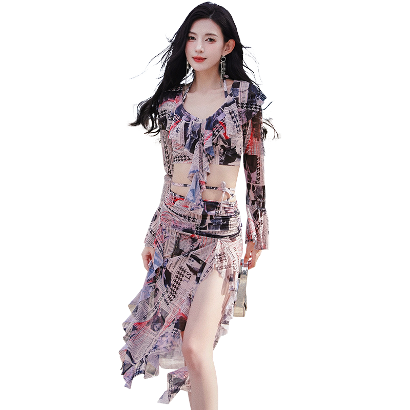 分体纯欲高级感泳衣女新款性感