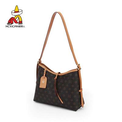 稻草人女包单肩包包女式2026新款通勤百搭斜挎包腋下法棍包妈妈包