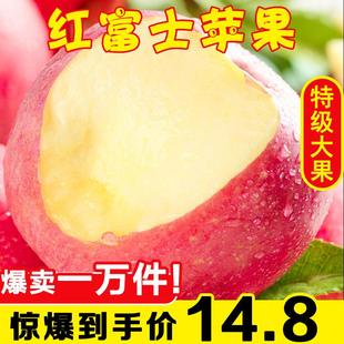 红水果10斤红平果 脆甜多汁苹果新鲜整箱红富士丑苹果非阿克苏当季
