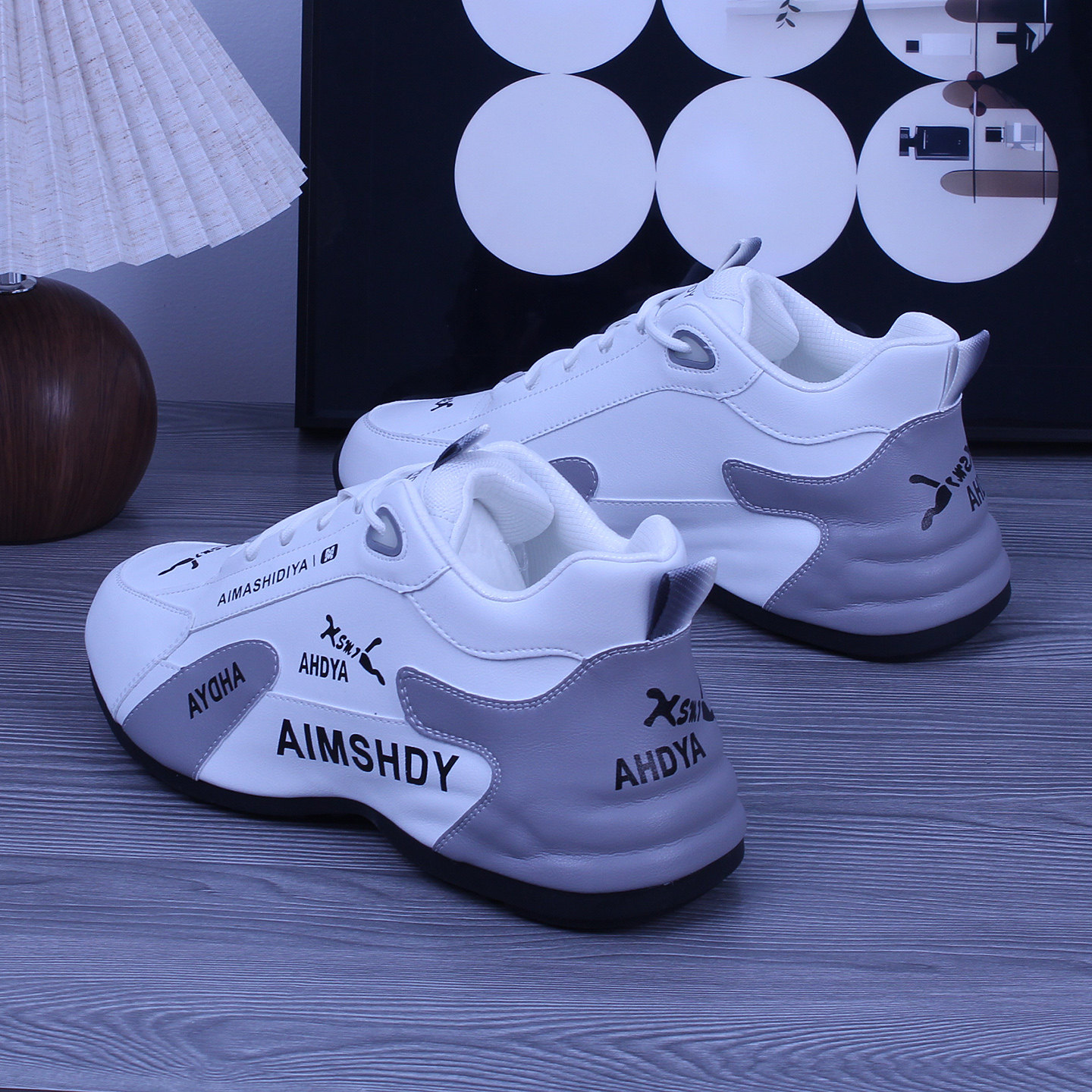 真皮男鞋2026春新款厚底皮蓬老爹鞋情侣款潮流时尚百搭休闲运动鞋,流行男鞋,老爹鞋,淘宝优惠券,粉丝福利购,淘宝优惠卷