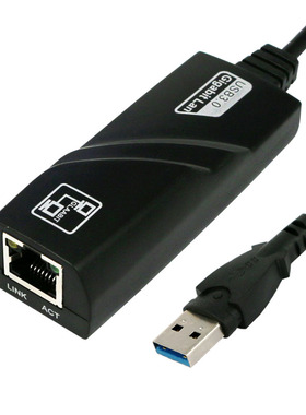 1000M免驱USB3.0千兆网卡群晖realtek瑞昱RTL8153B以太网线光纤台式机笔记本即插Type-C电脑有线网卡带88179A