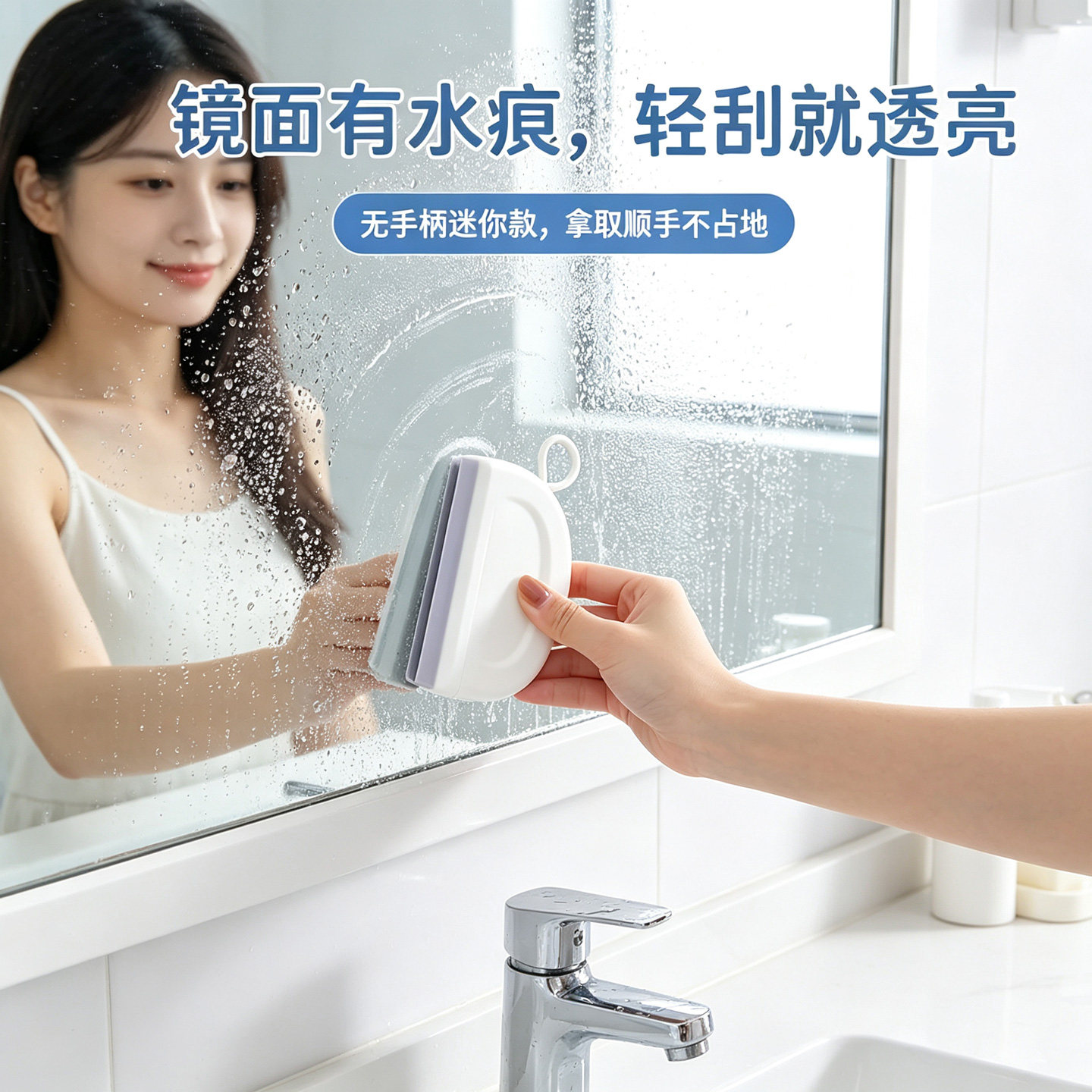 迷你台面刮水板除雾清洁