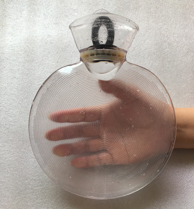 防爆安全环保圆形冲水pvc热水袋注水暖水袋暖手宝暖宝可爱迷你