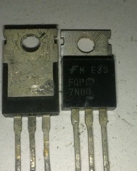 场效应 SSP7N80A FQP7N80 7N80 原装拆机件进口 测好发货