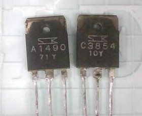 A1490 2SA1490   C3854 2SC3854  常用显示管 一对2.8元