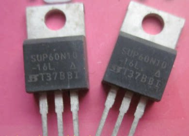 场效应拆机 SUP60N10 P60NF10 60N10 FQP60N10  拆机测好