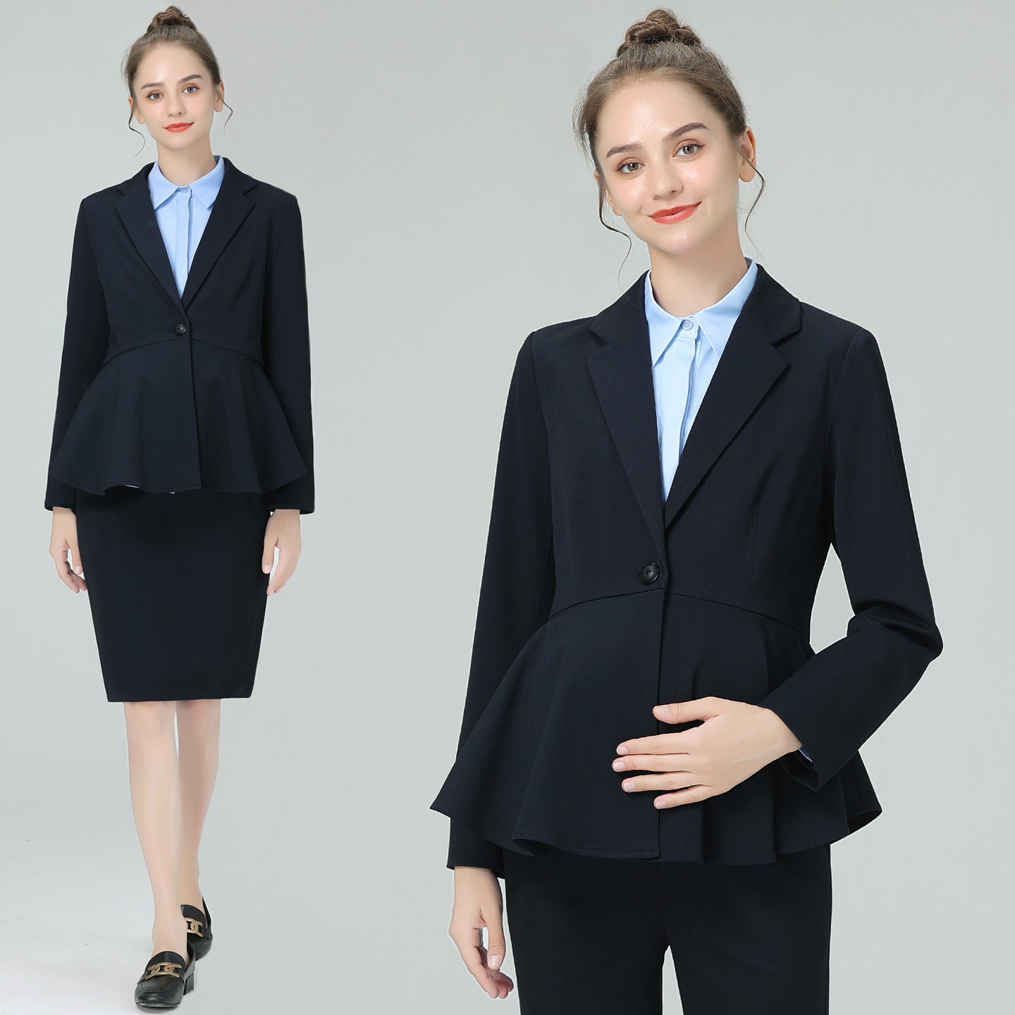 和成美职业面试工装外套小西装