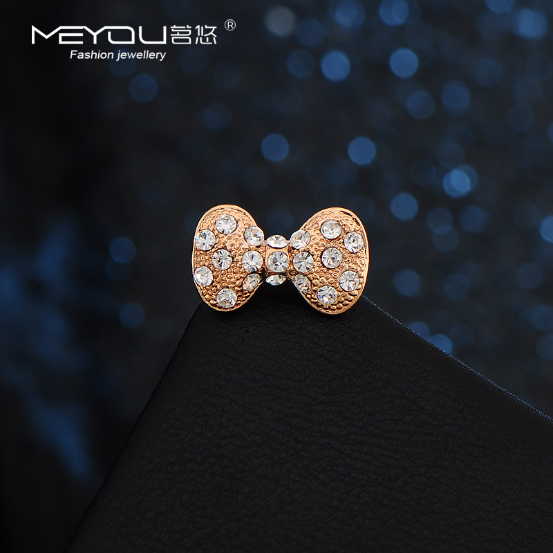 韩版蝴蝶结迷你小胸针衬衫女胸花领针开衫扣针夏天防走光小别针