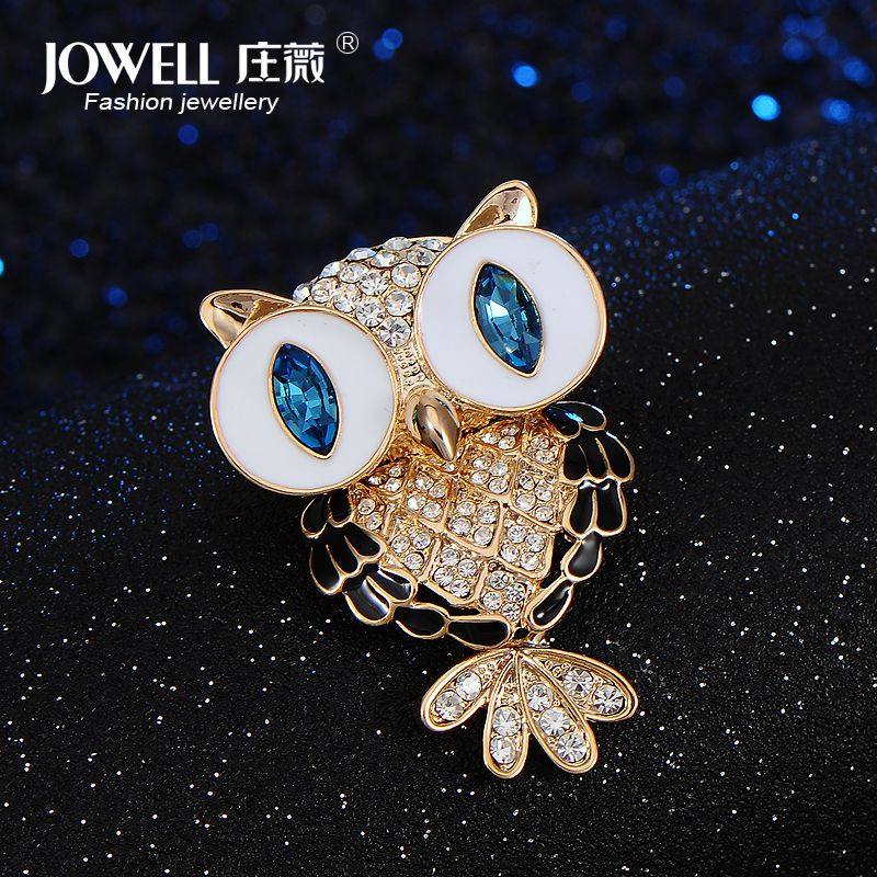 韩国时尚尾巴会动的猫头鹰胸针女灵动款别针开衫胸花大气饰品礼物,饰品/流行首饰/时尚饰品新,胸针,淘宝优惠券,粉丝福利购,淘宝优惠卷