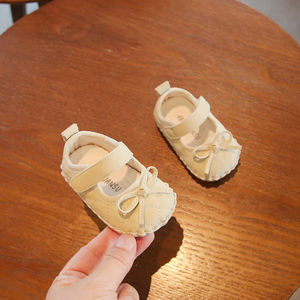 2026春季一岁女宝宝学步鞋软底6-12个月婴儿公主鞋子一阶段婴幼儿