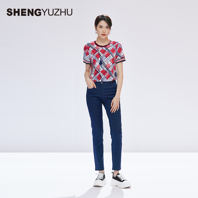 声雨竹2023年夏季新款女士上衣