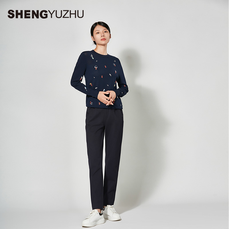 2023年冬季新款针织衫女