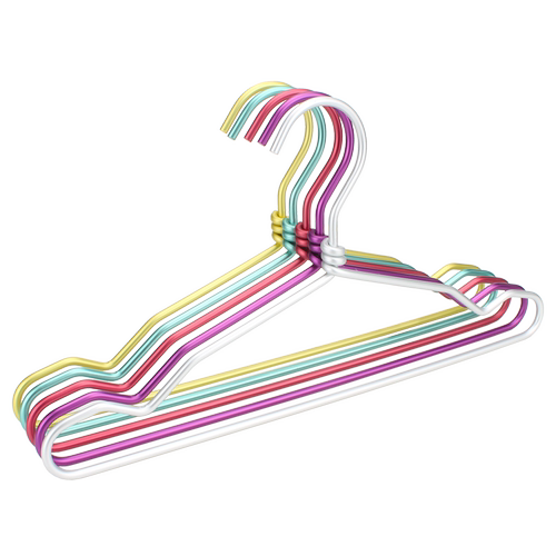 maos儿童太空铝衣架童装金属小孩