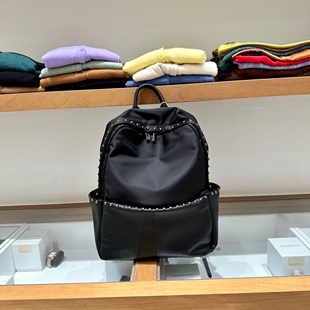 2024新款时尚双肩包女韩版牛津布旅游背包百搭全防水大容量旅行包