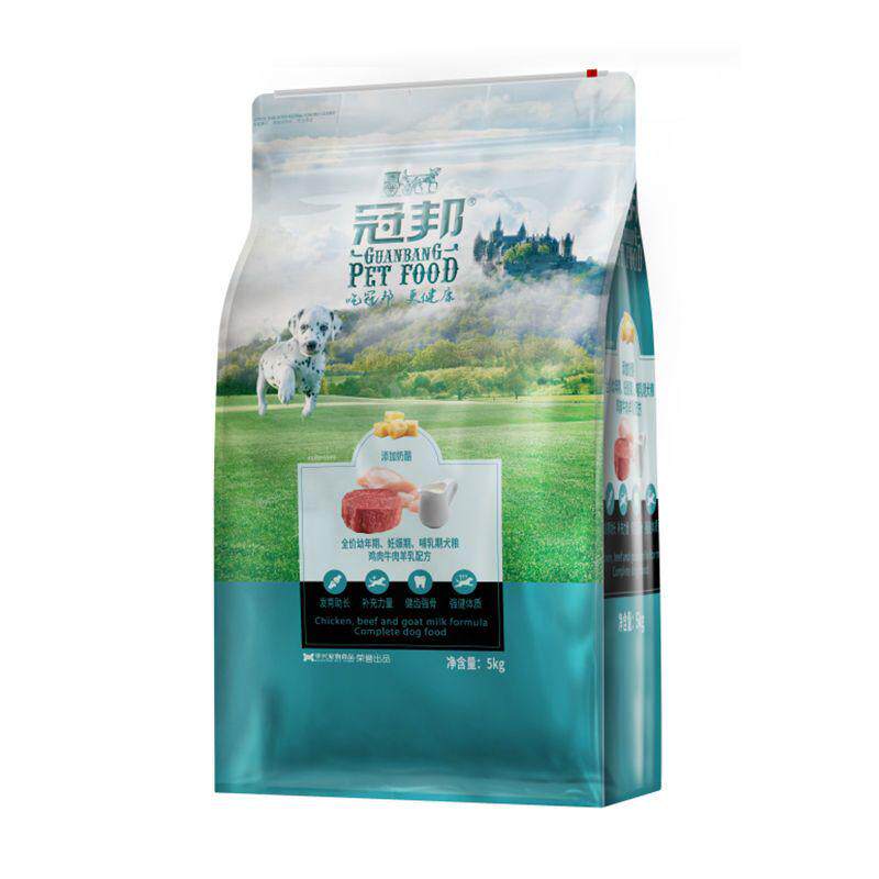 冠邦狗粮5kg幼犬专用中小型犬通用型泰迪金毛雪纳瑞阿拉斯加狗粮