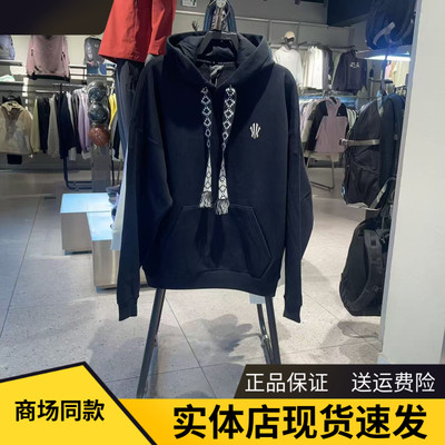 安踏凯里欧文加绒连帽卫衣套头衫