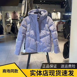 安踏冰甲羽绒服丨防泼水高蓬松保暖外套女冬季鸭绒棉服162547906