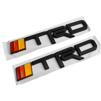 适用丰田进口越野车标 TRDoffroad车标 TRD车贴 4RUNNER 改装贴标