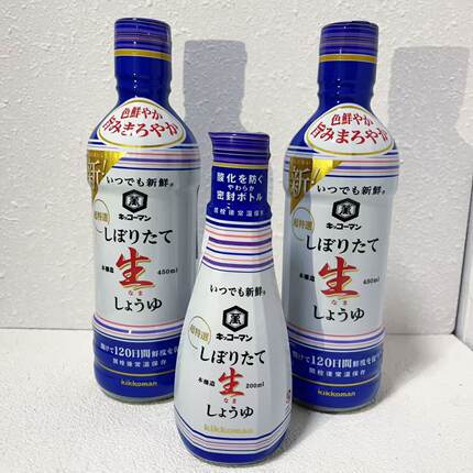 日本万字生榨酱油生字酱油调刺身调味品原装进口生抽日料店酱油