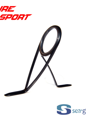 兴泰BXQHRSG双腿导环RS环黑色高架导眼DIY路亚鱼竿配件SEAGUIDE