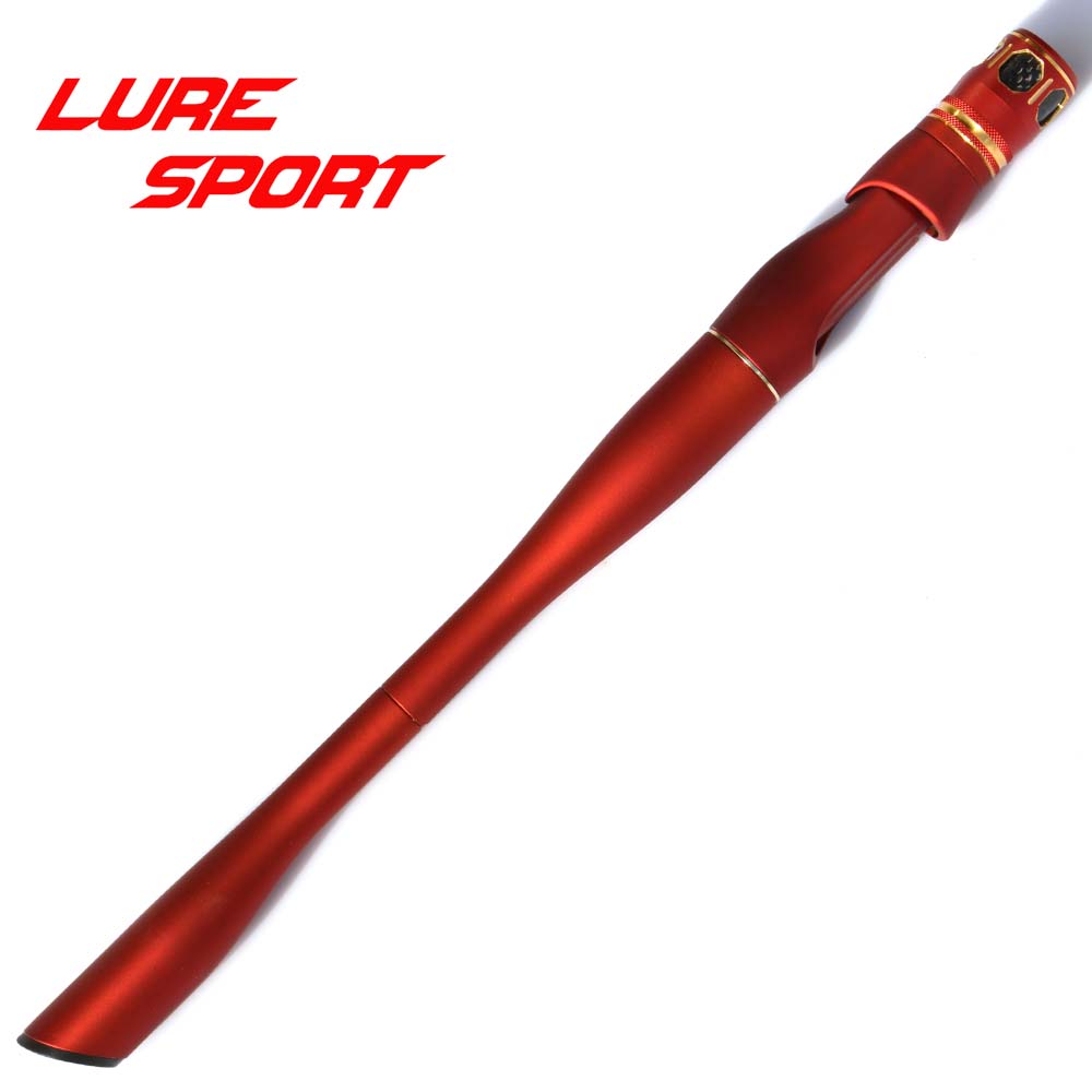 波腾分体橡皮红金镂空铝帽鱼竿