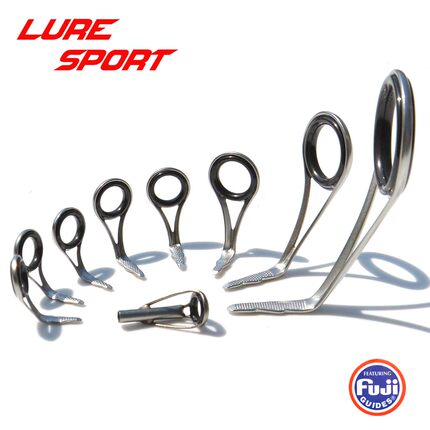 富士CCLYOG直柄导环7只8只9只套装CCFOT顶环FUJI路亚鱼竿DIY配件