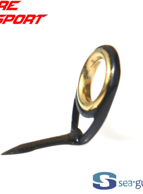 兴泰黑色钢架金色环BXOLSG-N-1导环LS环导眼DIY鱼竿配件SEAGUIDE