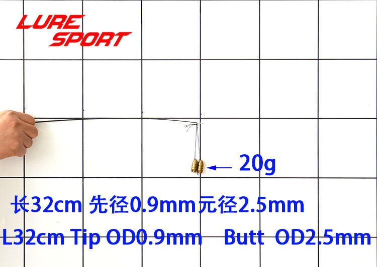 波腾实心碳素路亚竿梢25CM46CM台钓竿矶竿素材竿胚配节改装修DIY 户外/登山/野营/旅行用品 路亚竿 原图主图