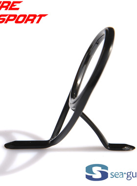 兴泰BXQLSG导环双腿黑色钢架黑LS环 鱼竿DIY配件导眼SEAGUIDE