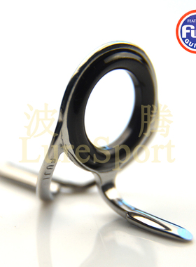 富士NOG双腿导环 路亚竿筏竿马口竿轻船竿导眼 鱼竿DIY配件FUJI