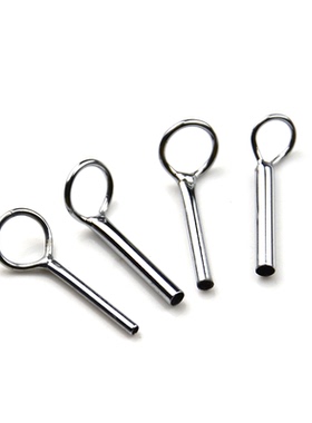 波腾前打竿FWT钢丝顶环大孔尖环飞竿导眼矶竿台钓竿改装配件DIY