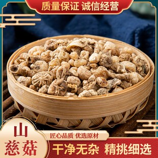 正品野生山慈菇500克中药材 山茨菇 毛慈菇茅慈菇新货无硫磺干货