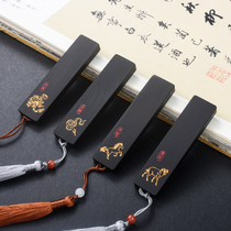 Mahogany U plate 32g, 12 Chinese zodiac, creative ancient style, wooden Mini lovely and exquisite gift, custom logo lettering