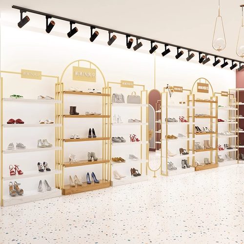 鞋店鞋架展示架定制鞋店展示柜