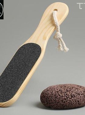 Foot peeler dehulling tool heel home scrub rubbing board