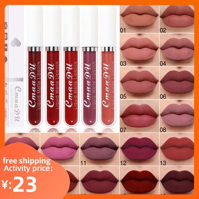 Lip Glow matte Lips Makeup waterproof Lip Gloss Lipstick