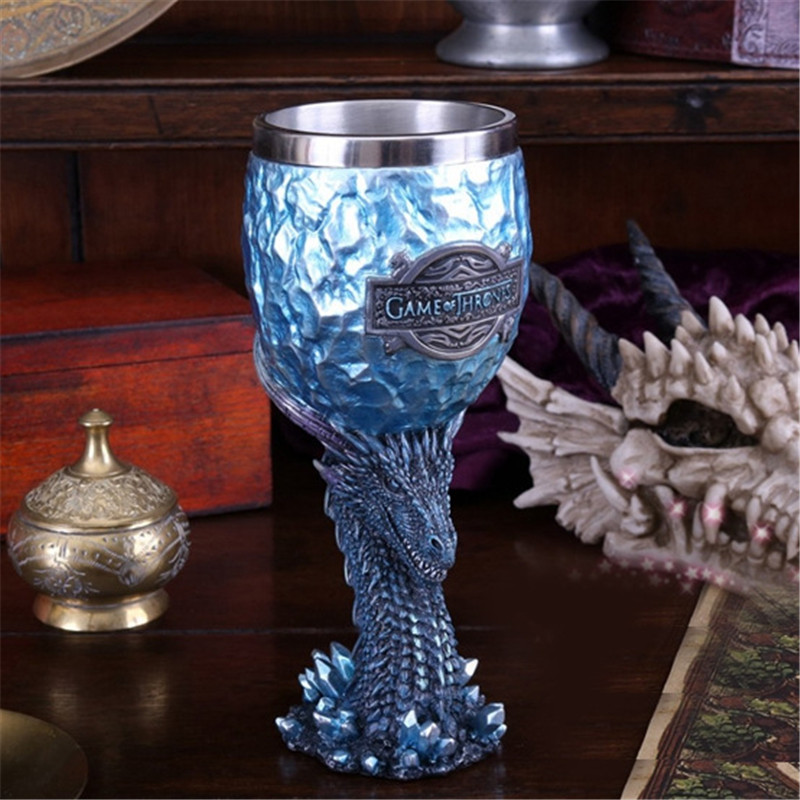 Game of Thrones embossed wine glass red wine glass浮雕红酒杯