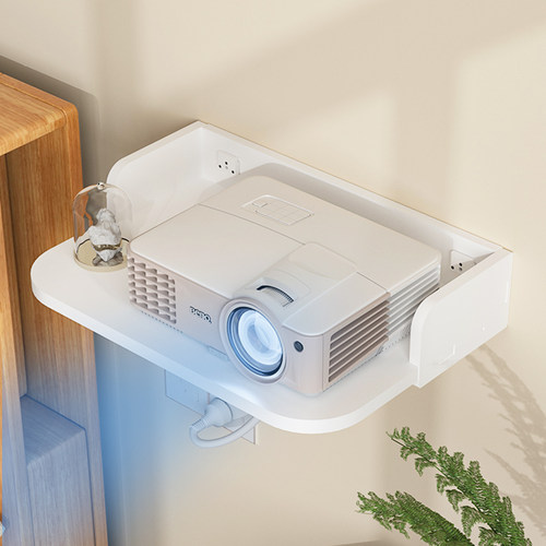 墙壁墙上放投影仪支架挂墙置物架