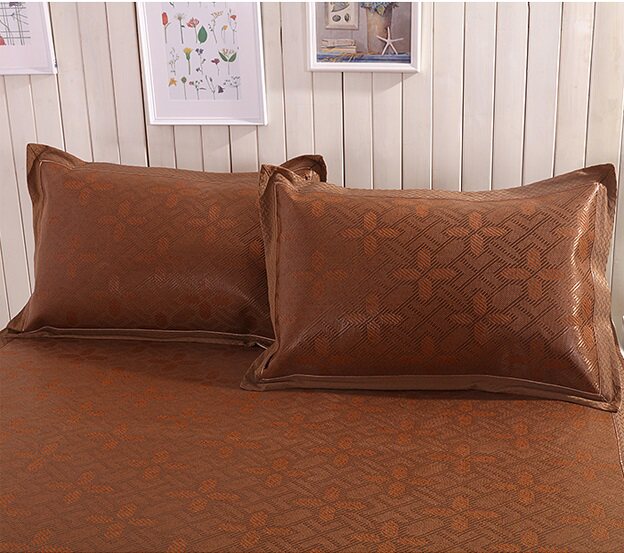 藤编信封枕套 藤草竹凉席保健枕头套 夏季冰藤枕套 信封式枕头套