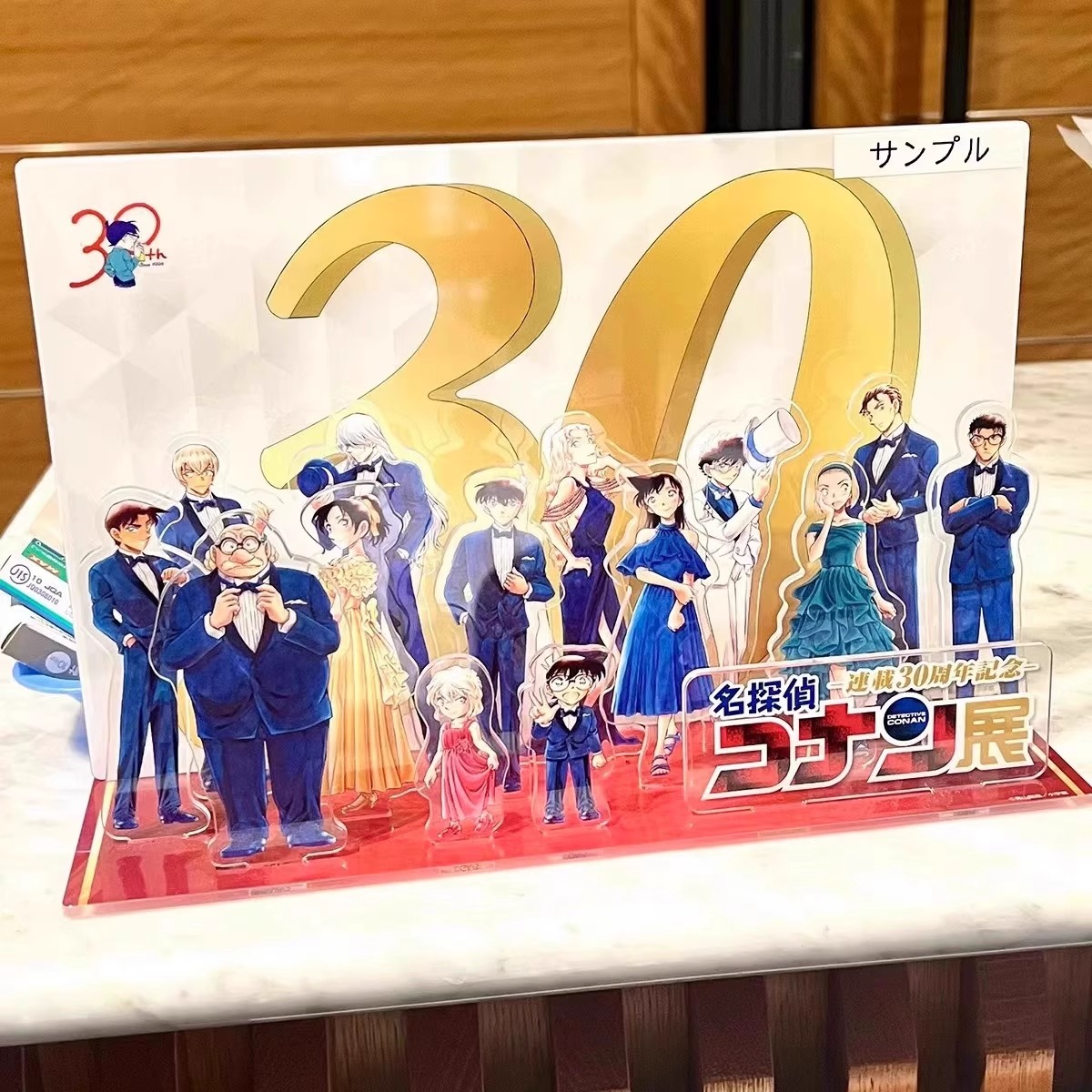 名侦探柯南30周年冰箱贴桌面摆件