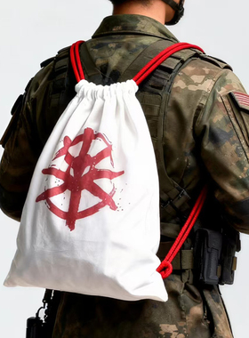 三角洲行动周边cosplay包包阿萨拉小兵1:1双肩帆布包创意收纳背包