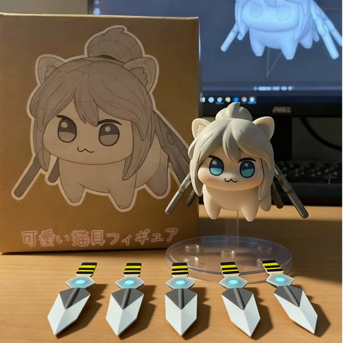 Doro×捷风无畏契约桃乐丝手办Q版瓦罗兰特摆游戏玩具生日礼物