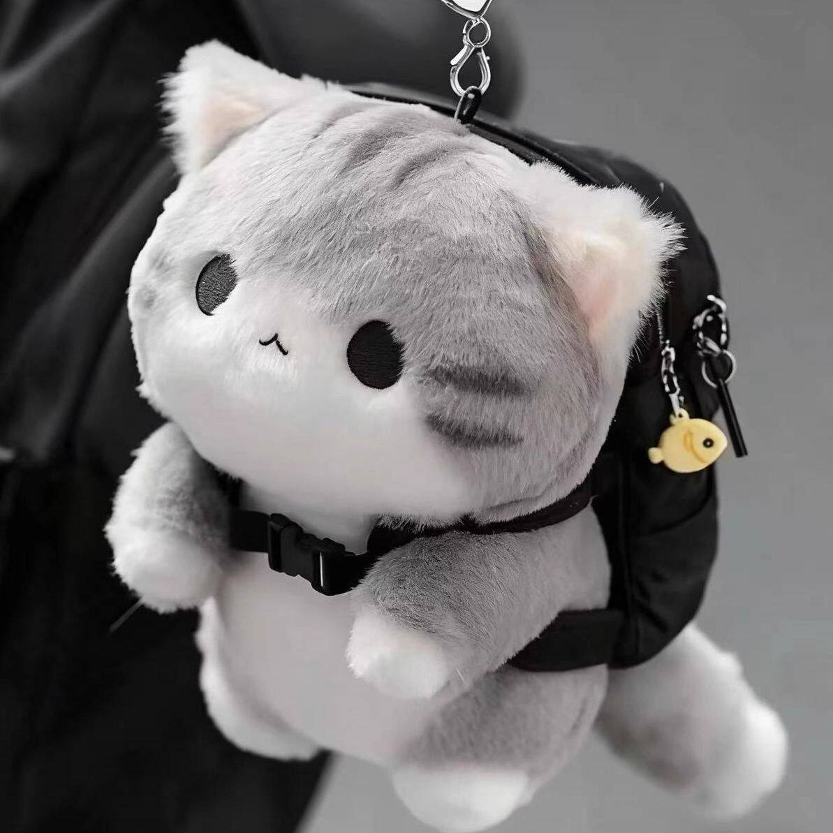 可爱软萌毛绒猫咪玩偶小众挂件