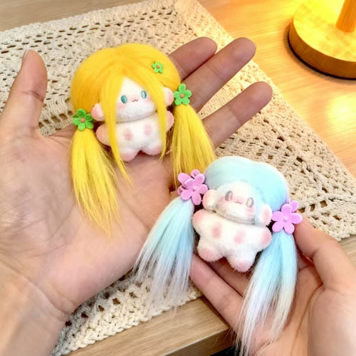 美味小豆丁DIY小鼻嘎女孩挂件